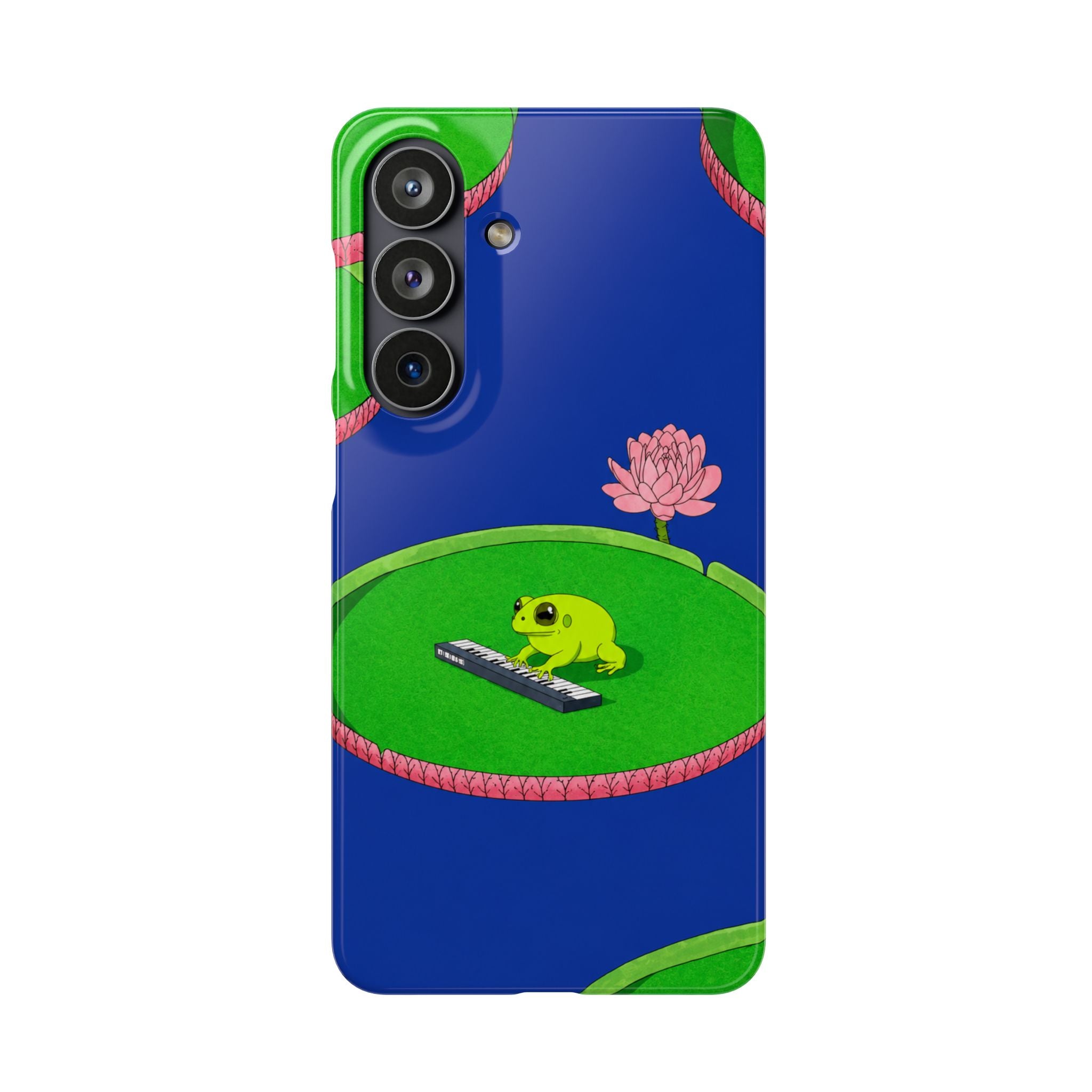 Frog Piano Phone Case