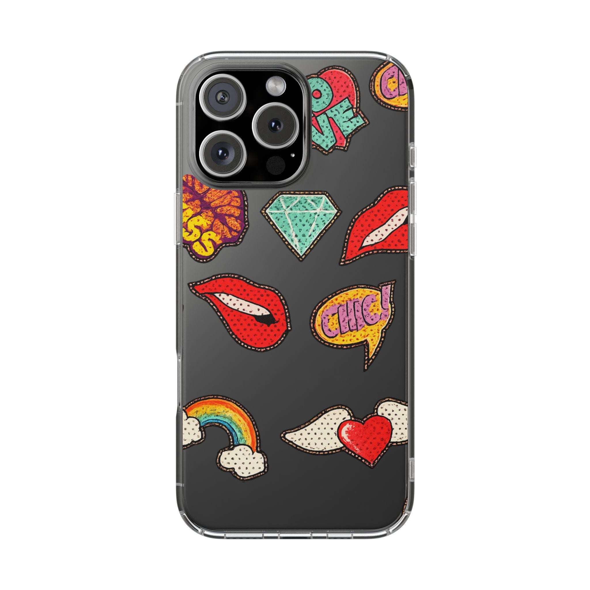 Clear Impact-Resistant Cases