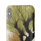 Serene Willow Landscape Phone Case