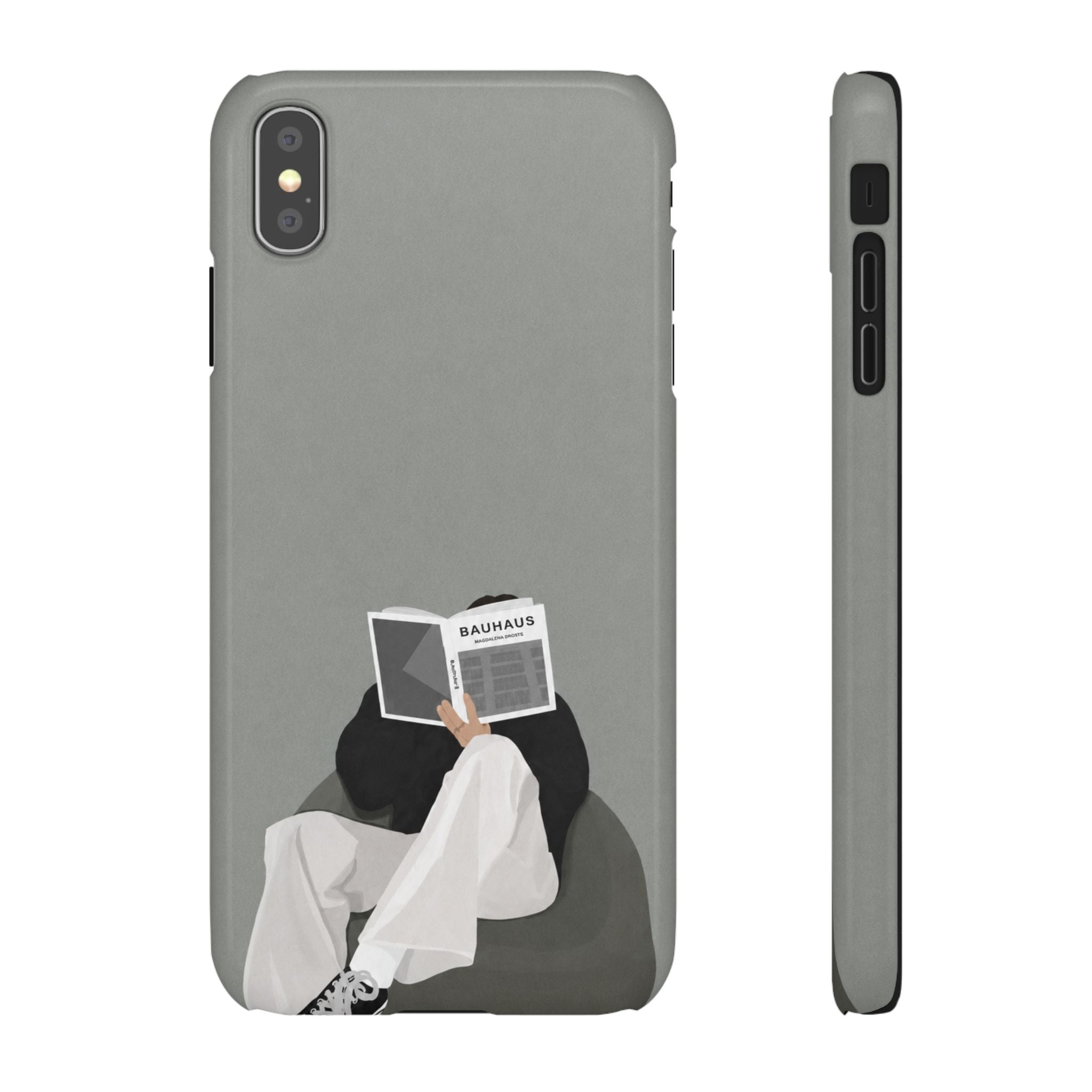 Quiet Pages – Minimalist Aesthetic Phone Case