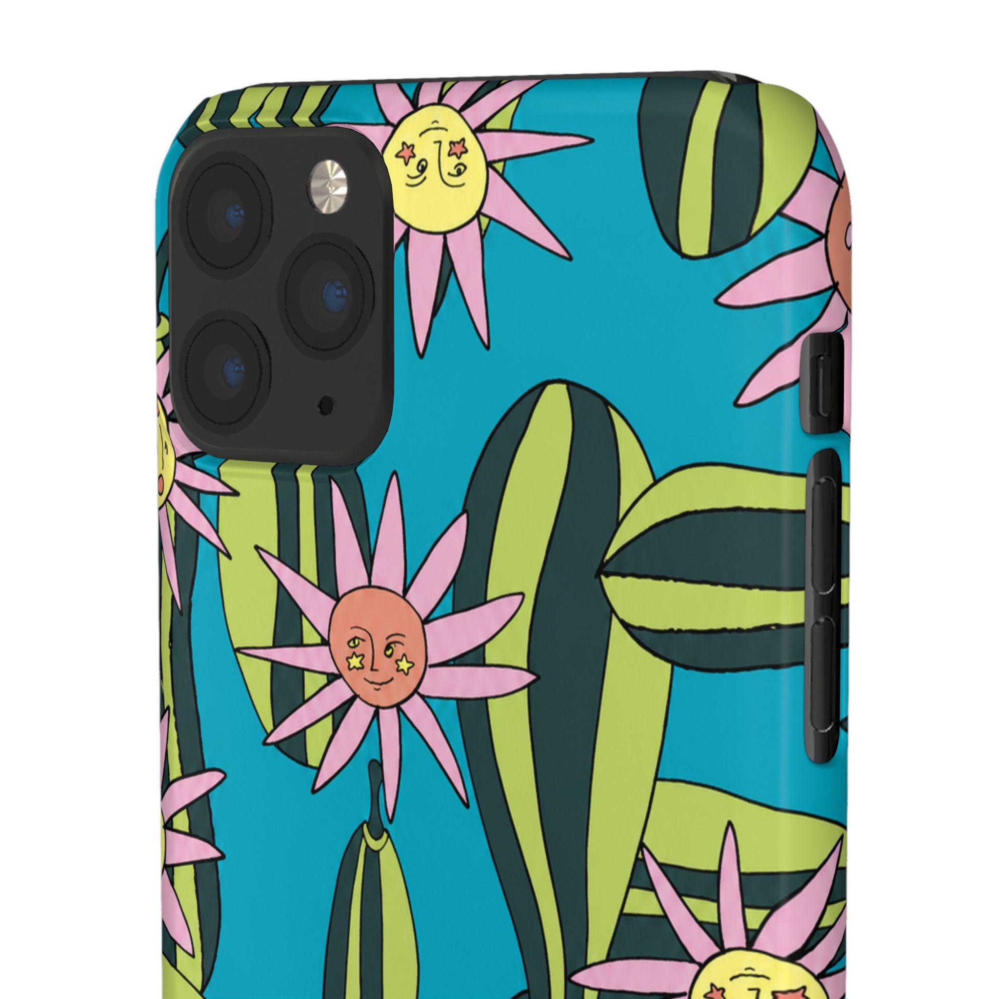 Whimsical Floral Garden Phone Case