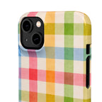 Pastel Plaid Phone Case