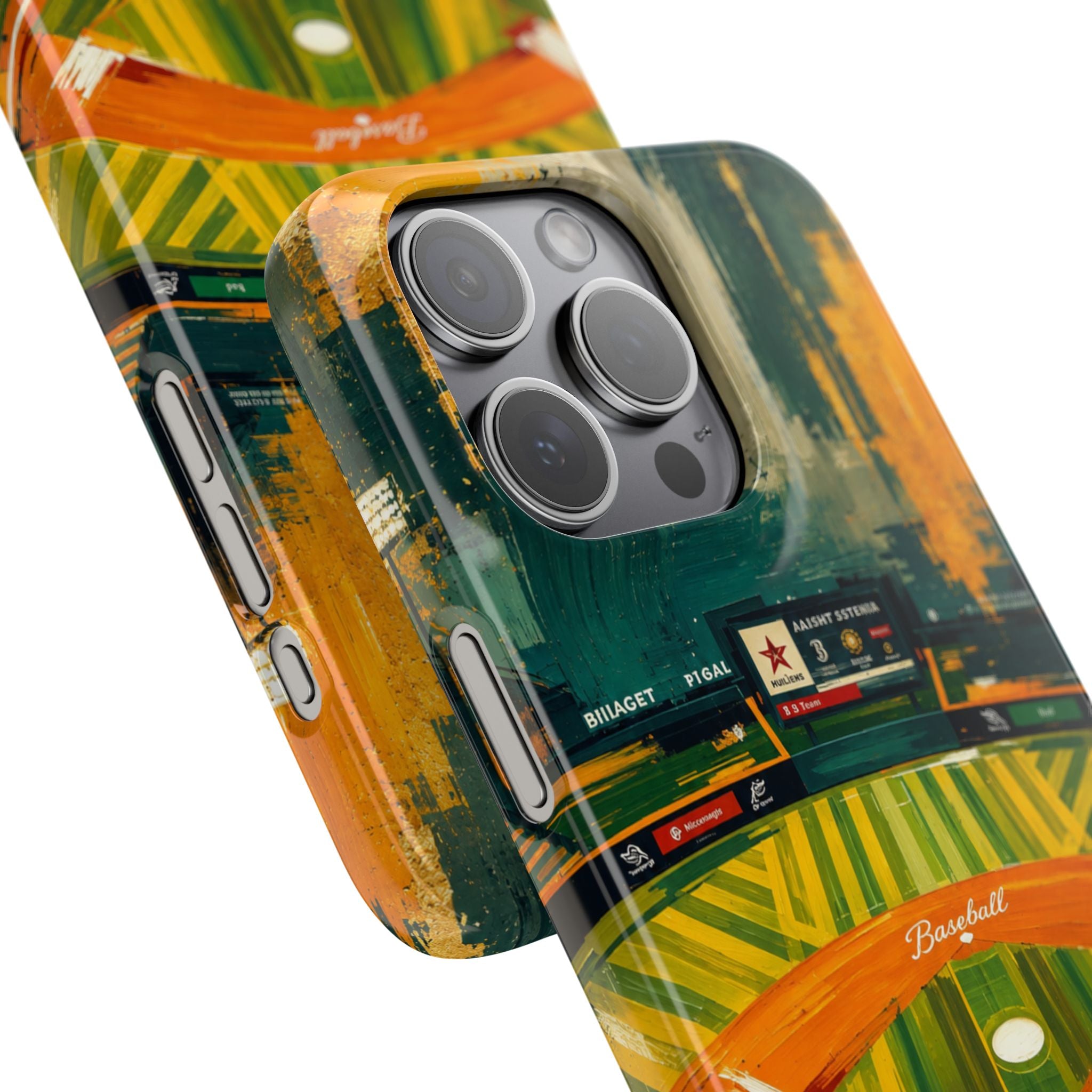 Abstract Baseball Stadium Phone Case