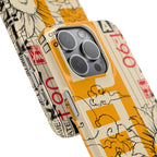 Retro Cassette Floral Phone Case