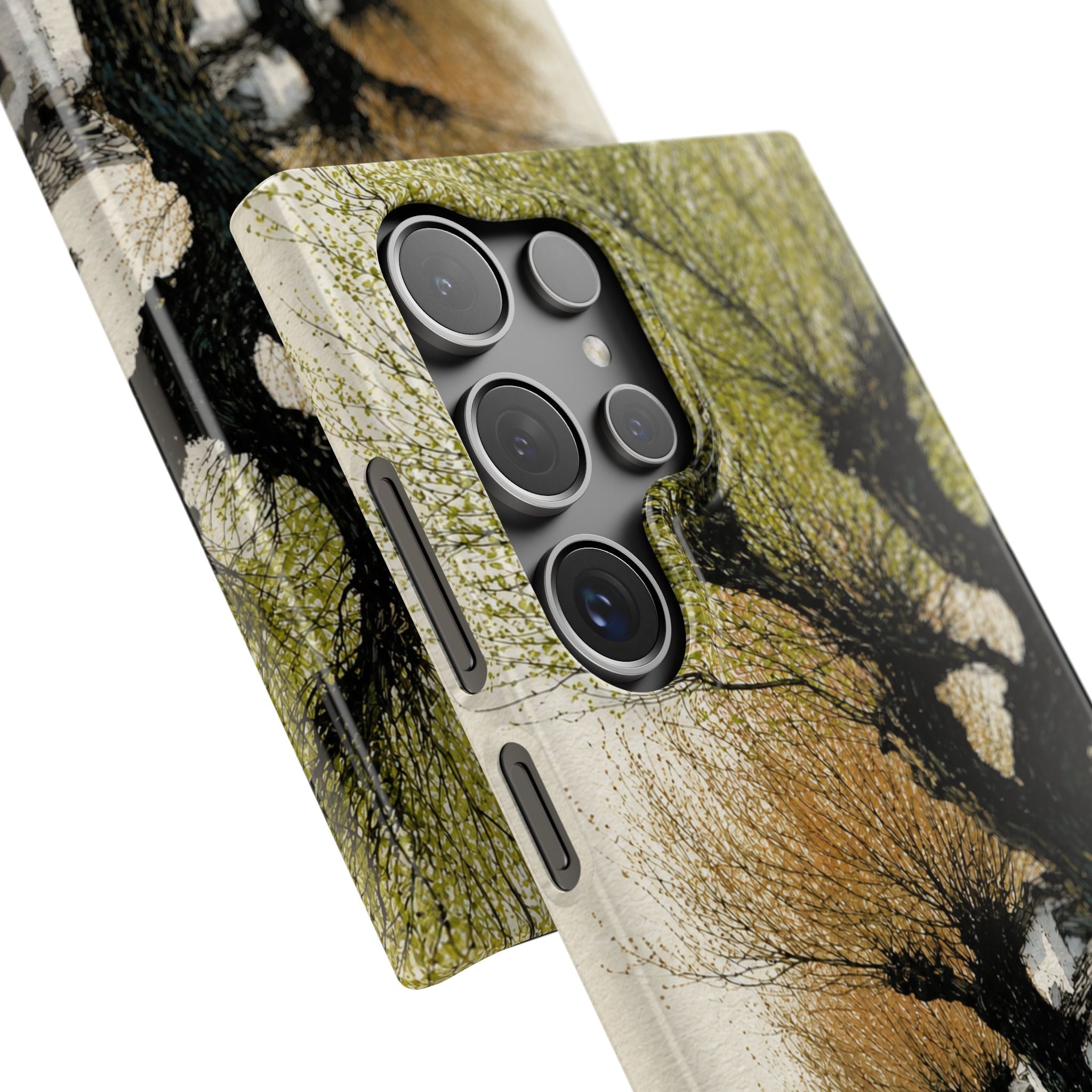 Serene Willow Landscape Phone Case