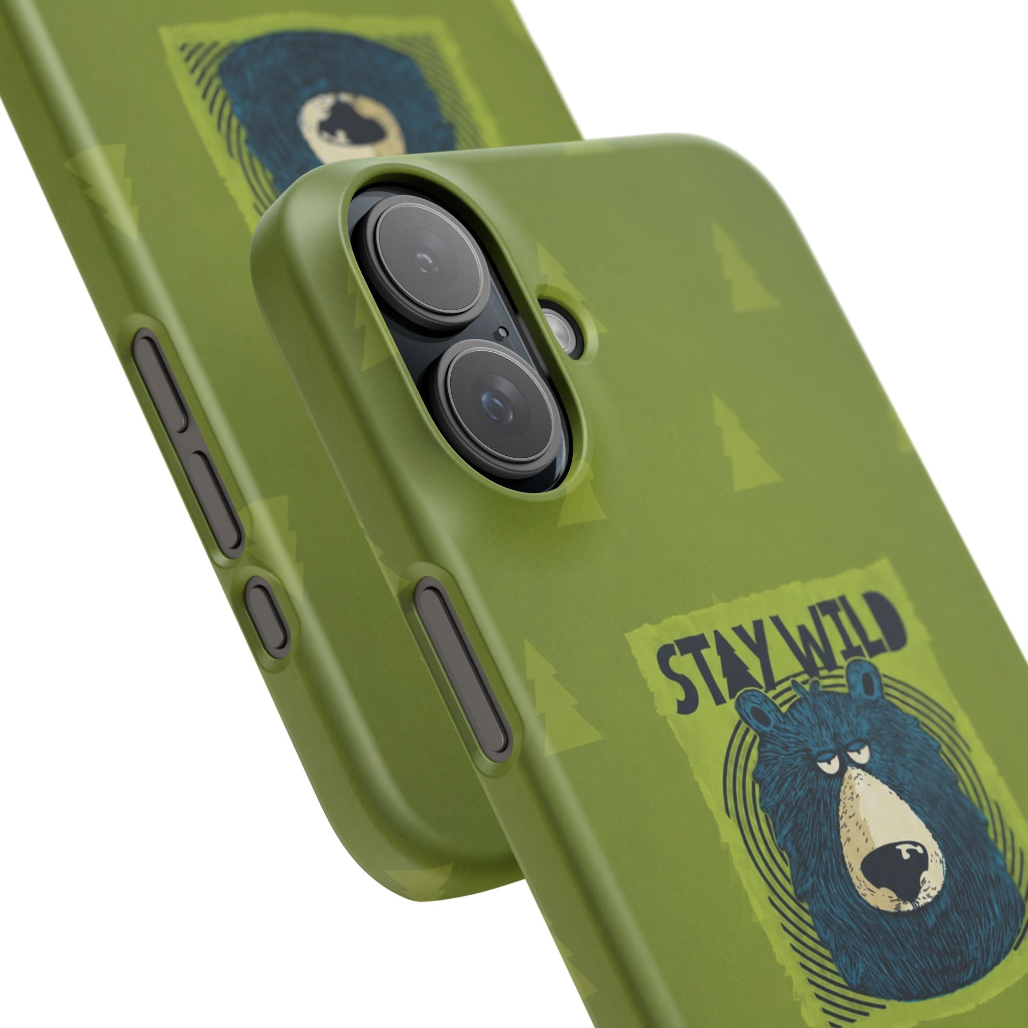 Stay Wild Bear Phone Case