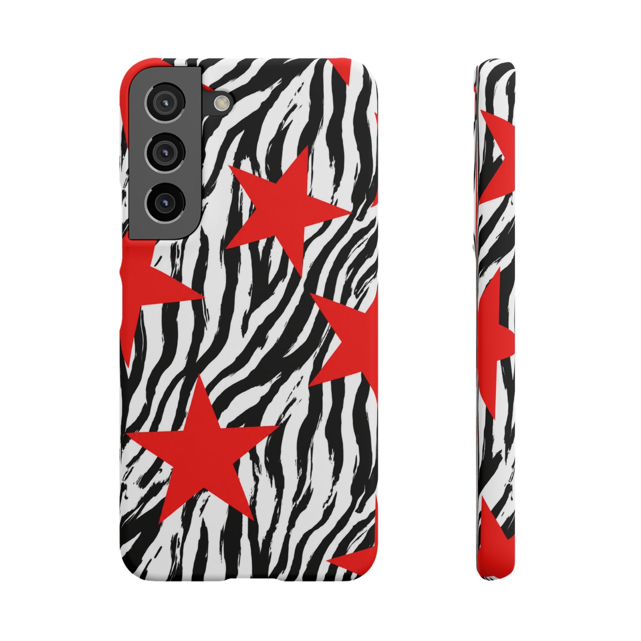 Retro Zebra Stars Phone Case