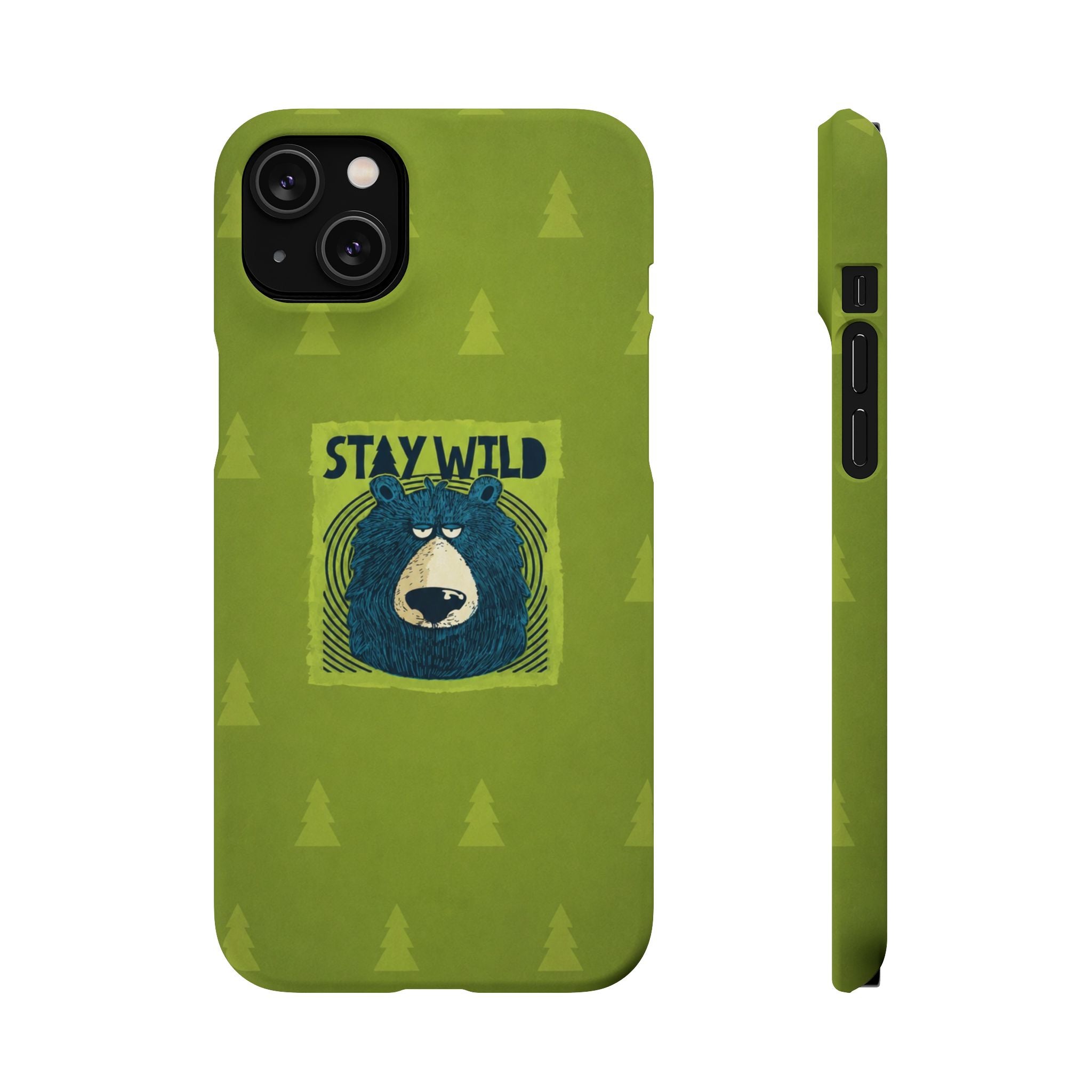 Stay Wild Bear Phone Case