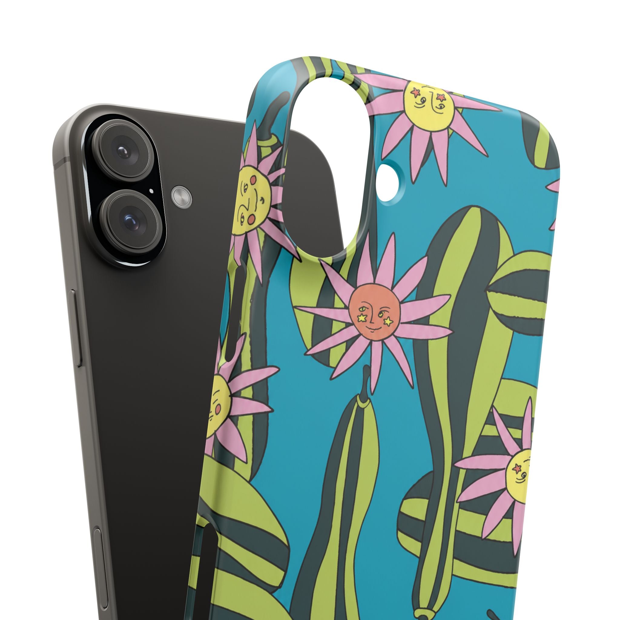 Whimsical Floral Garden Phone Case