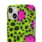 Neon Leopard Phone Case