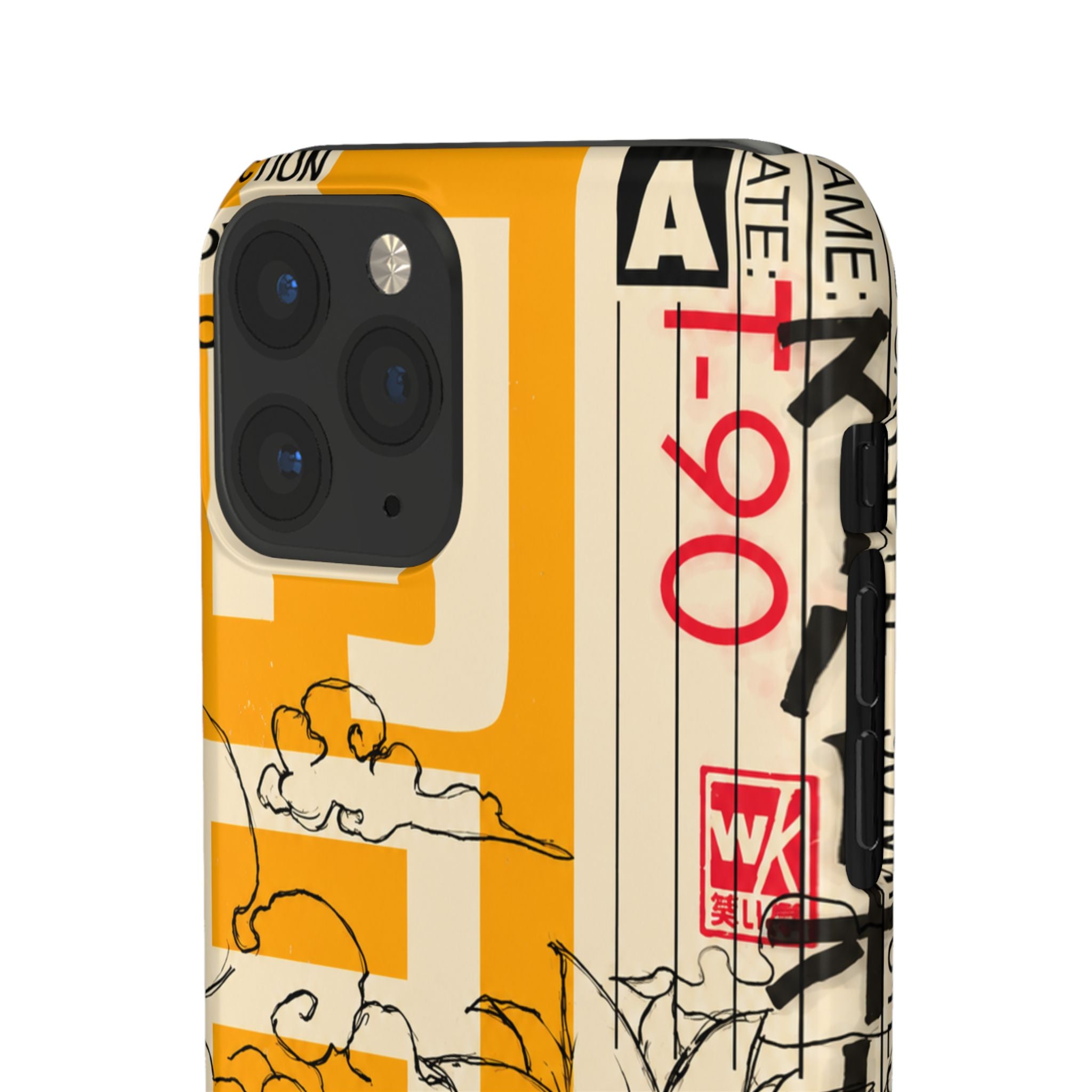 Retro Cassette Floral Phone Case