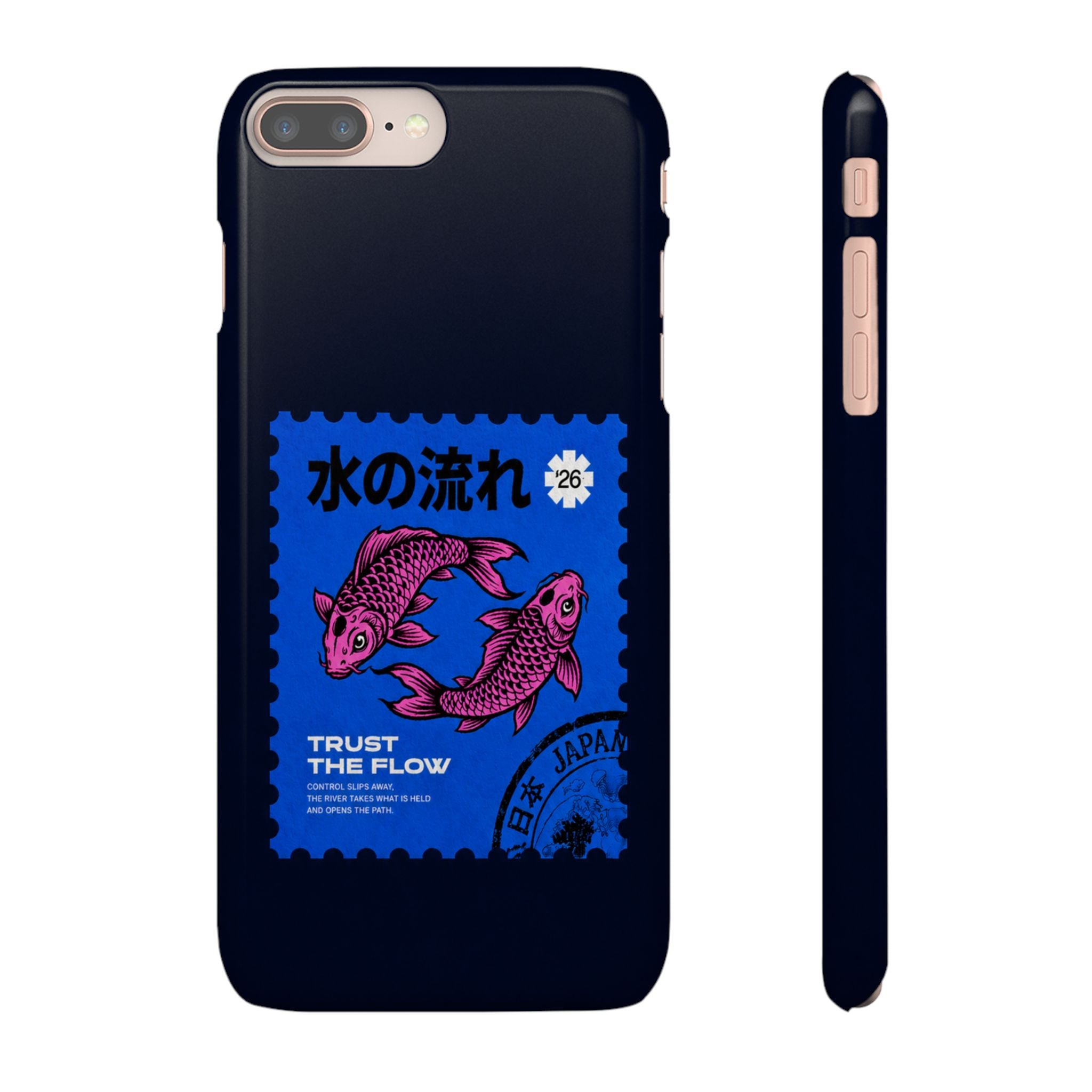 Trust The Flow Koi Phone Case
