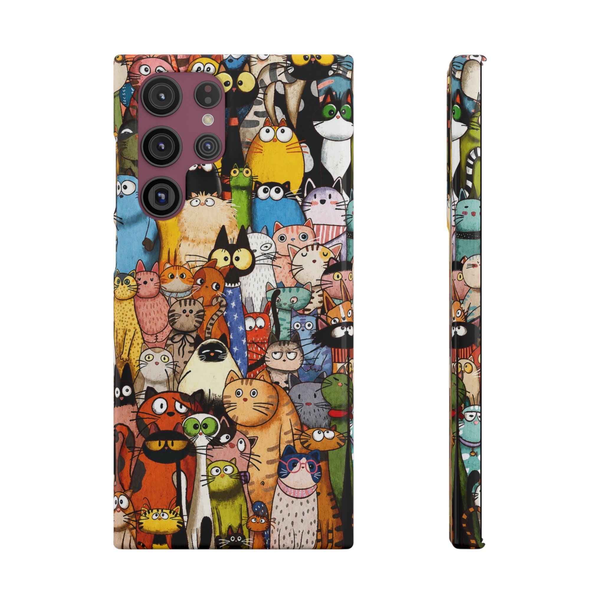Cute Cat Pattern Phone Case