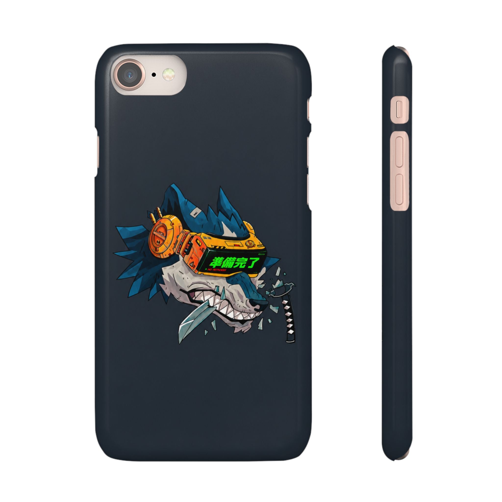 Cyberpunk Wolf Phone Case