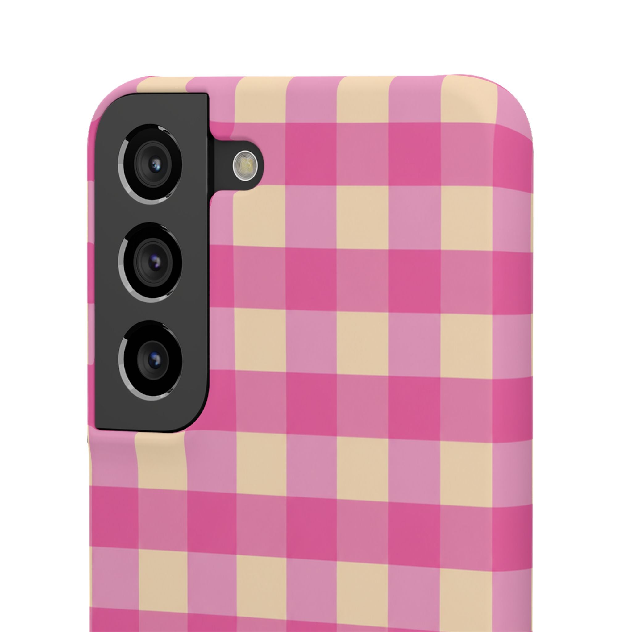 Pink Gingham Phone Case