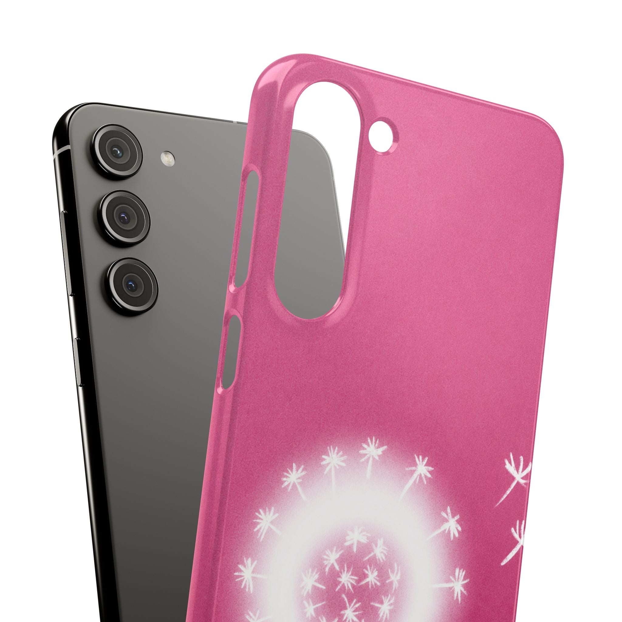 Pink Dandelion Phone Case