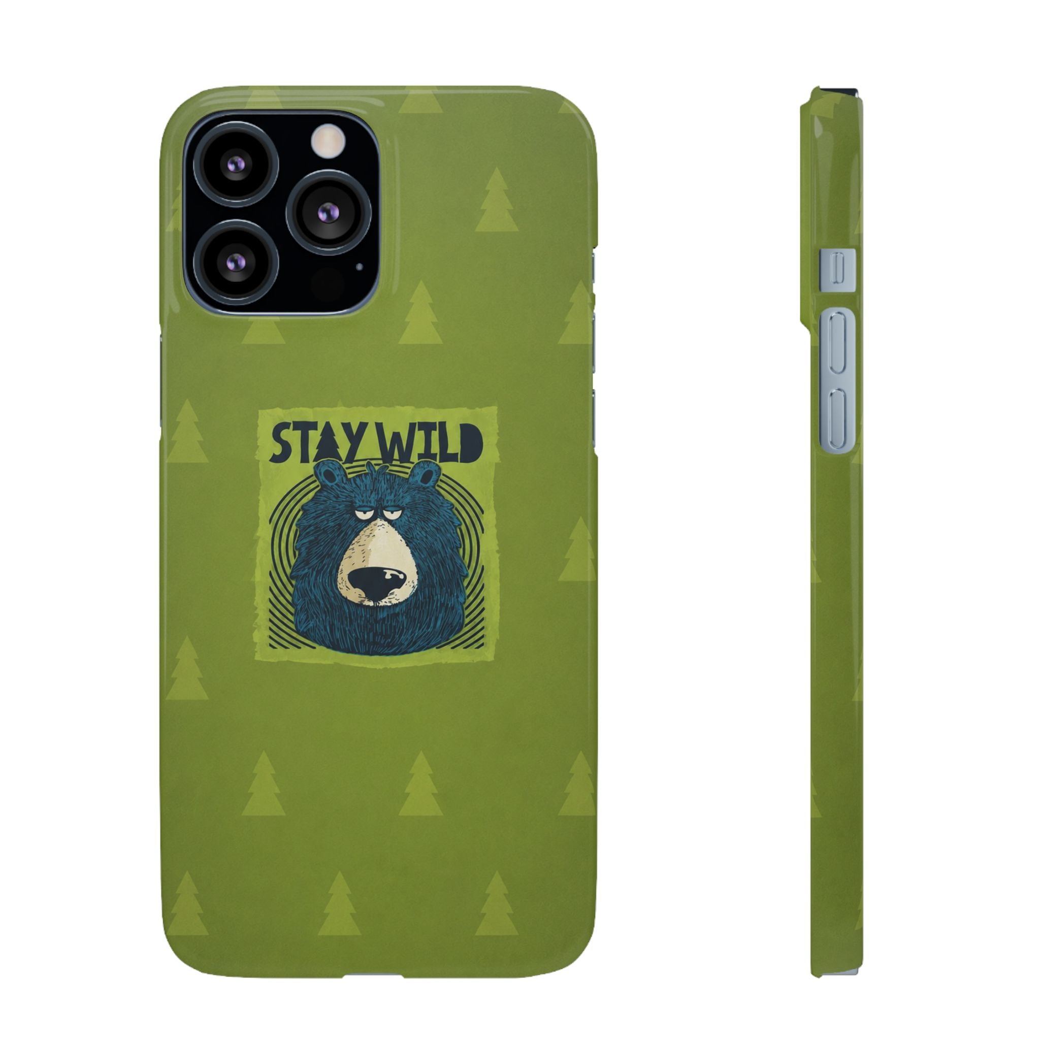 Stay Wild Bear Phone Case