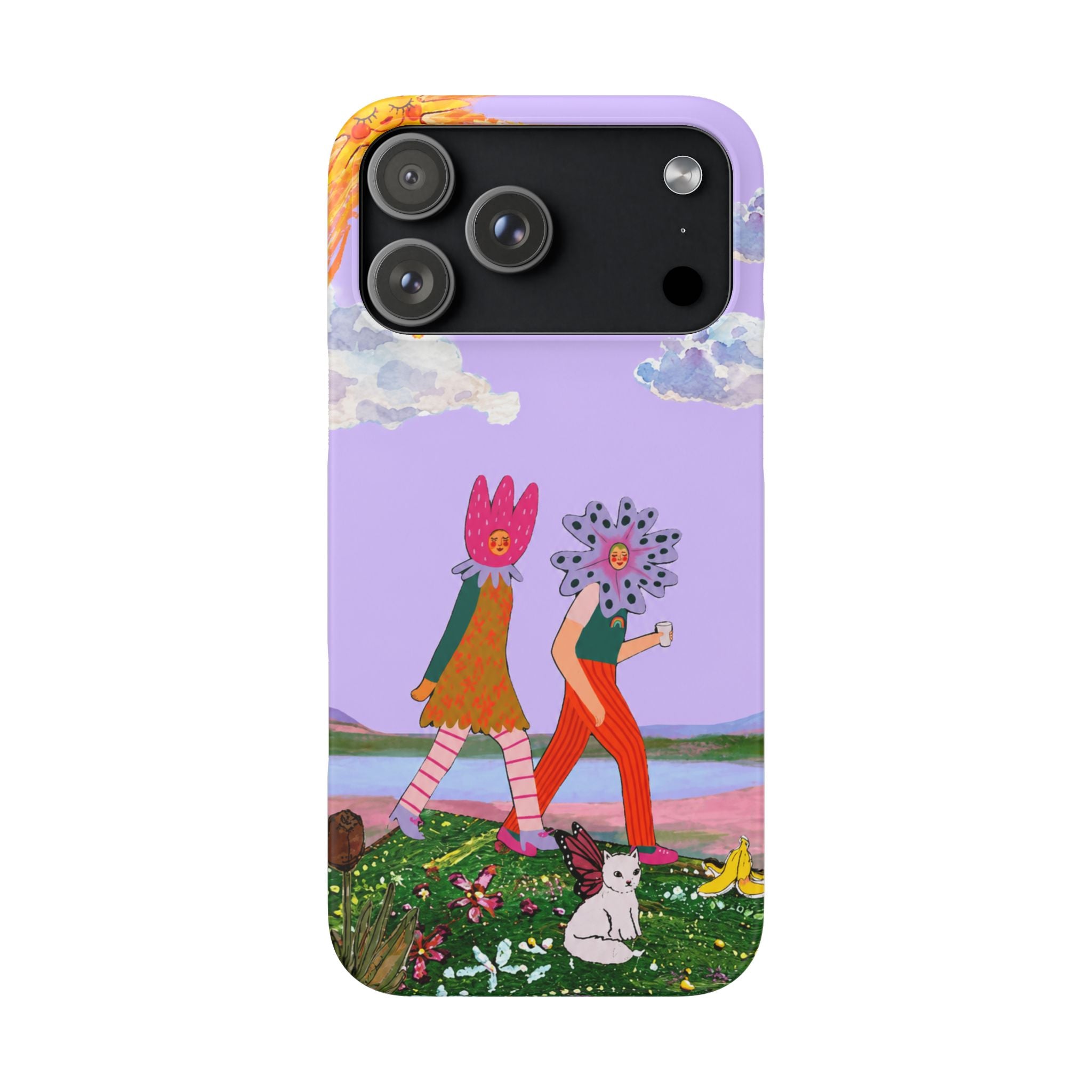 Floral Friends Phone Case