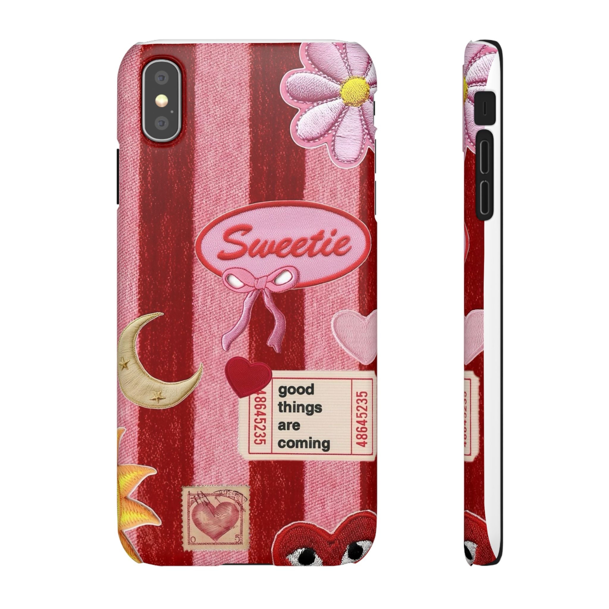 Coquette Patch Phone Case