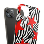 Retro Zebra Stars Phone Case