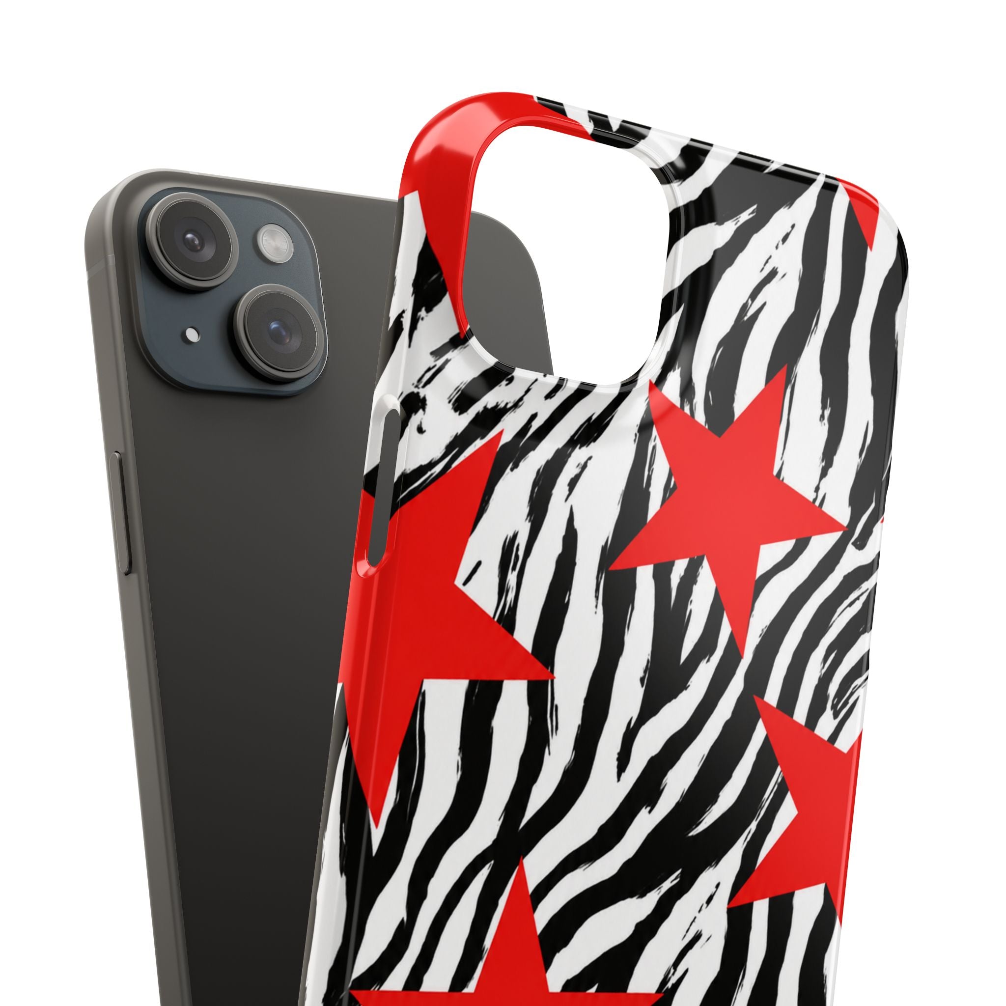 Retro Zebra Stars Phone Case