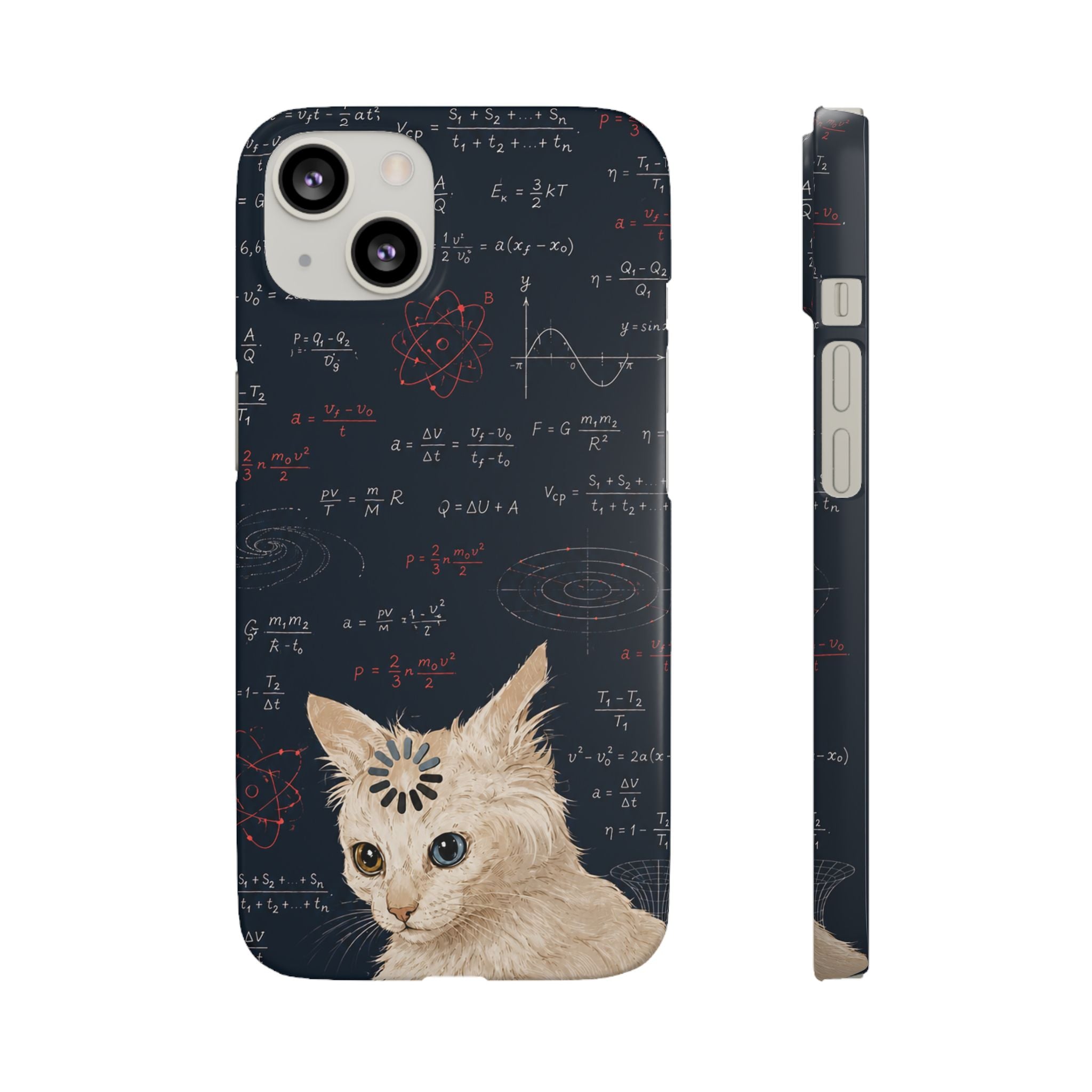 Quantum Kitty Physics Phone Case