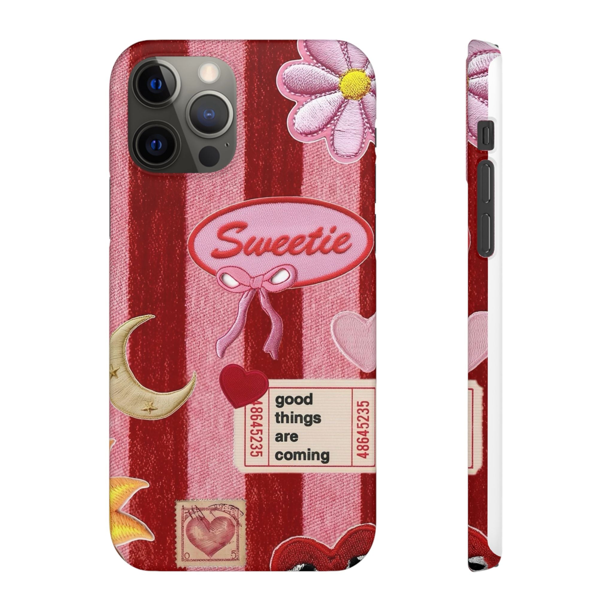 Coquette Patch Phone Case