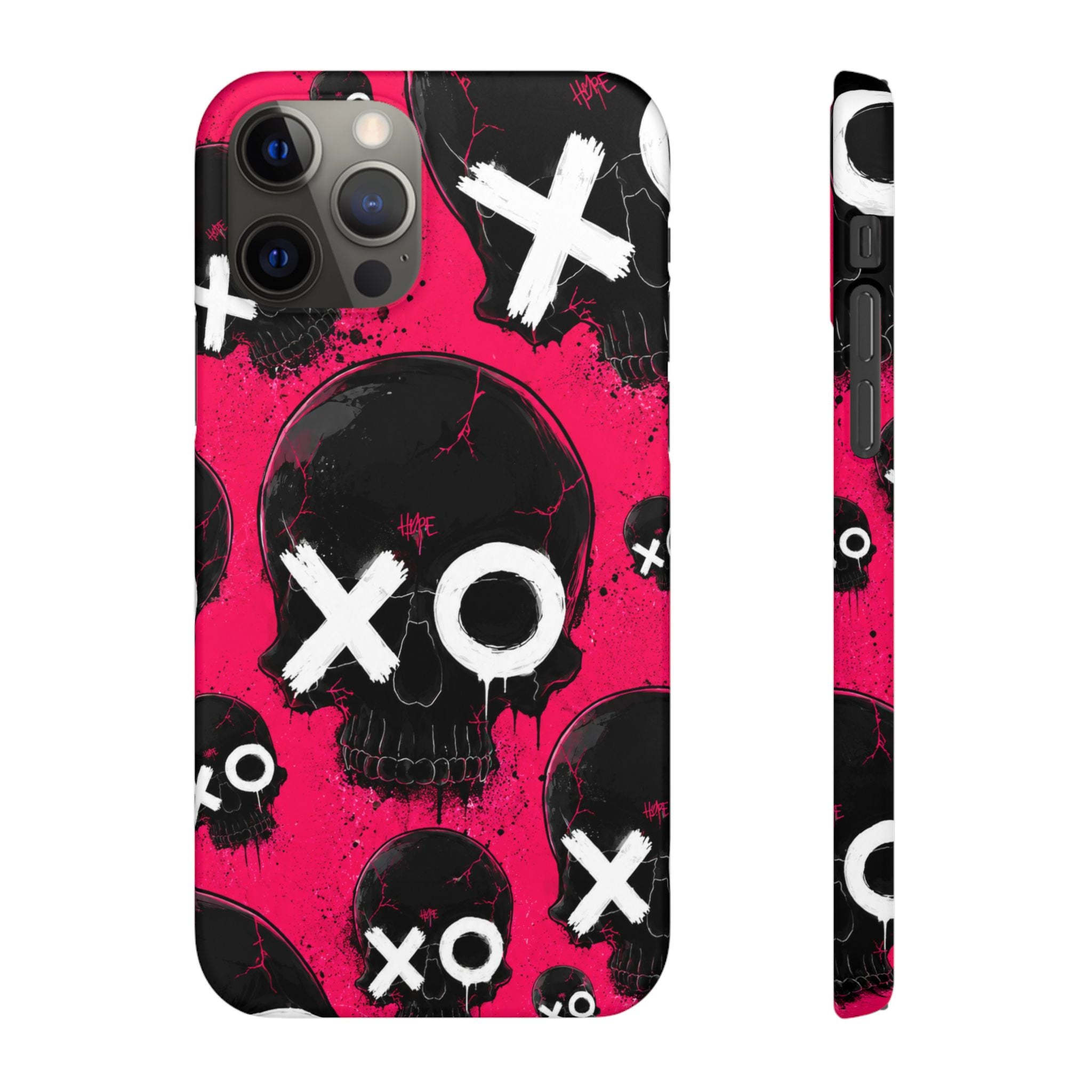 XO Skull Punk Phone Case
