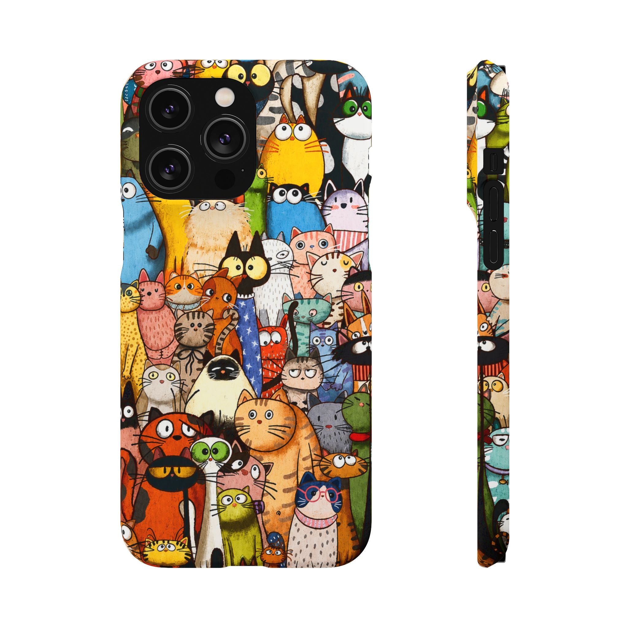 Cute Cat Pattern Phone Case