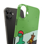 Skater Dino Phone Case