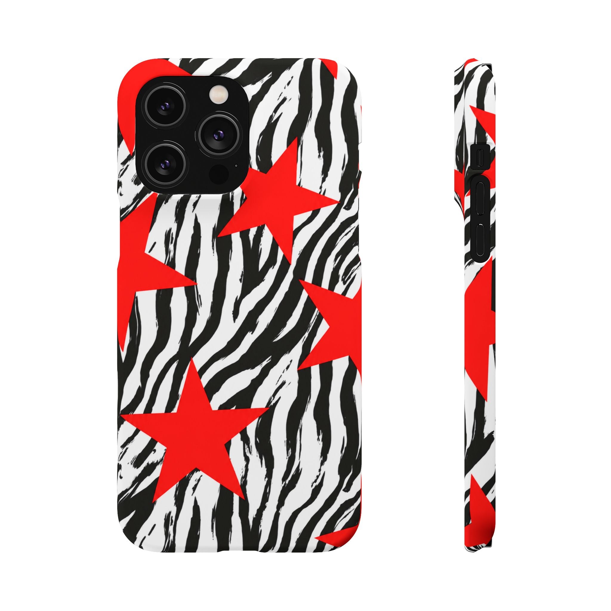 Retro Zebra Stars Phone Case