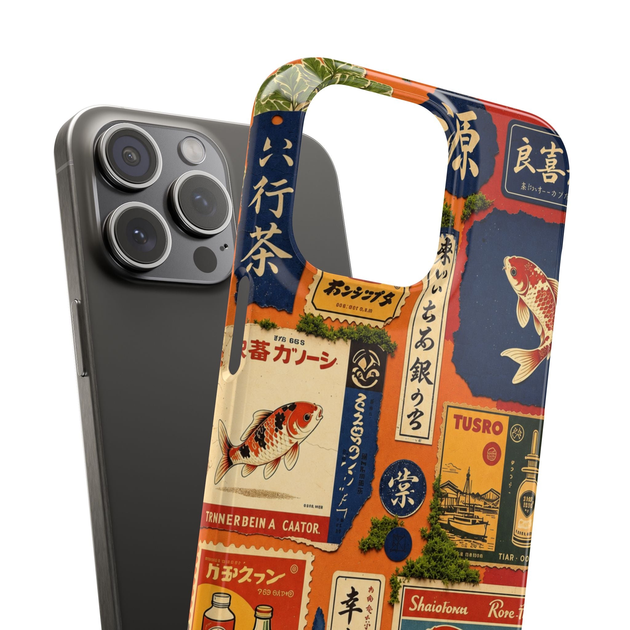 Vintage Japanese Koi Phone Case