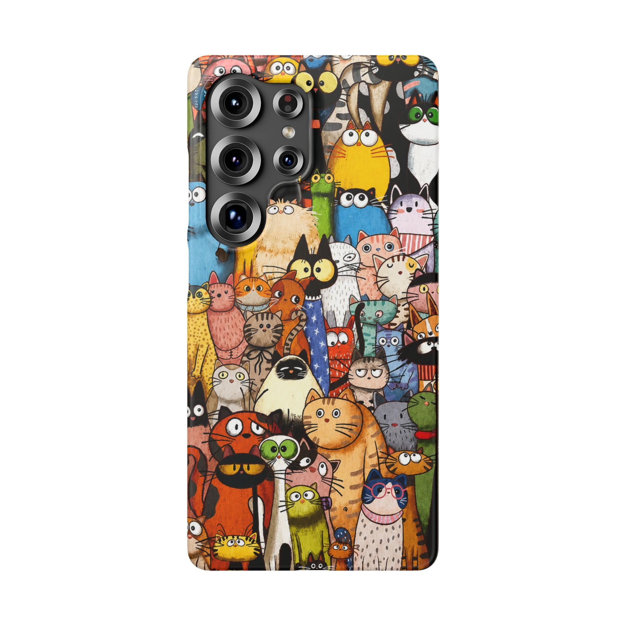 Cute Cat Pattern Phone Case