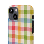 Pastel Plaid Phone Case