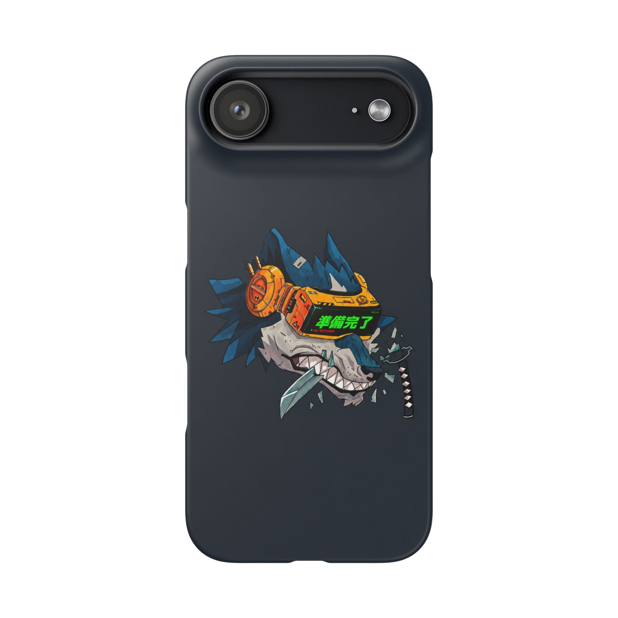 Cyberpunk Wolf Phone Case