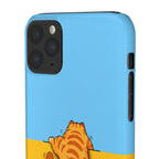 Peekaboo Orange Cat Phone Case