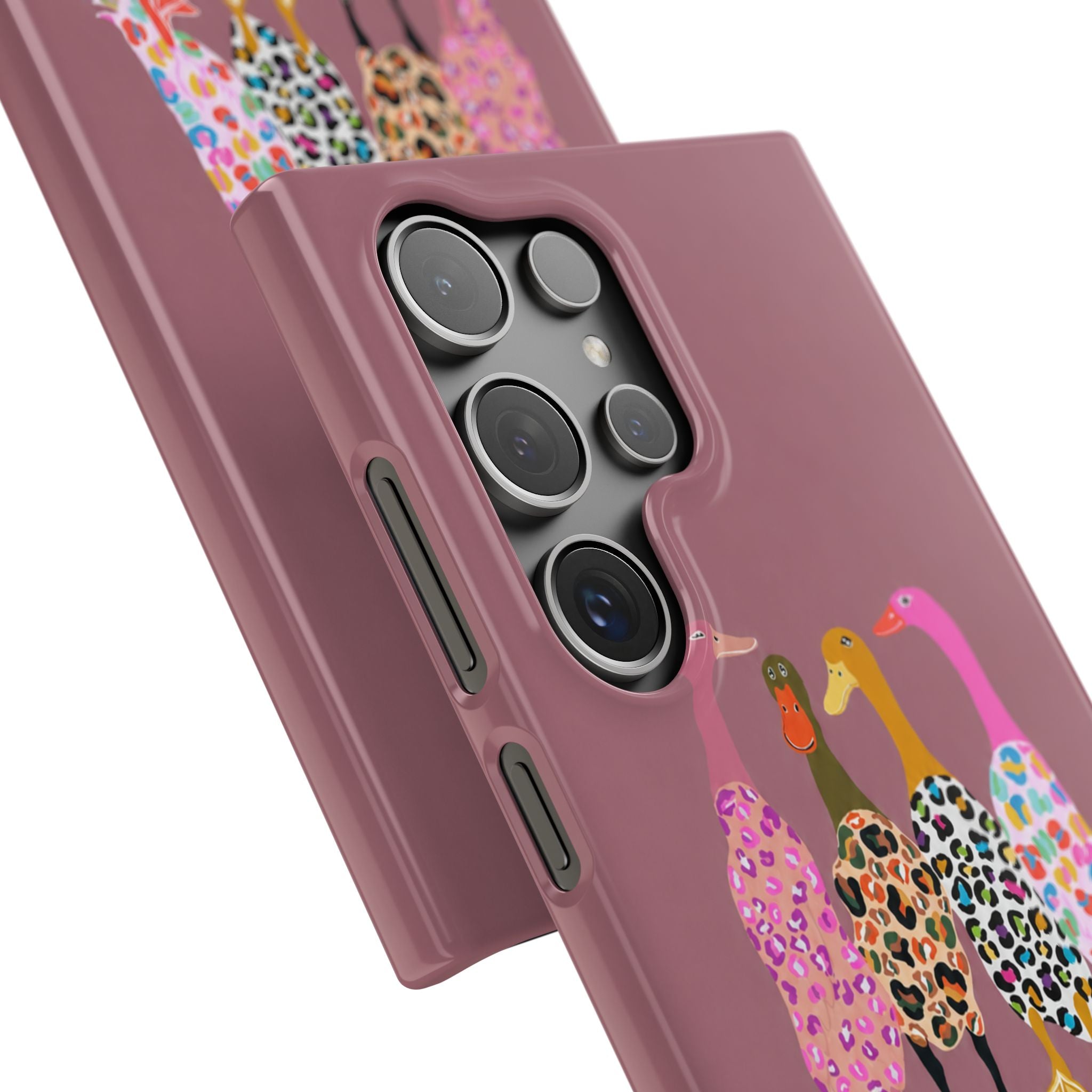 Colorful Leopard Ducks Phone Case