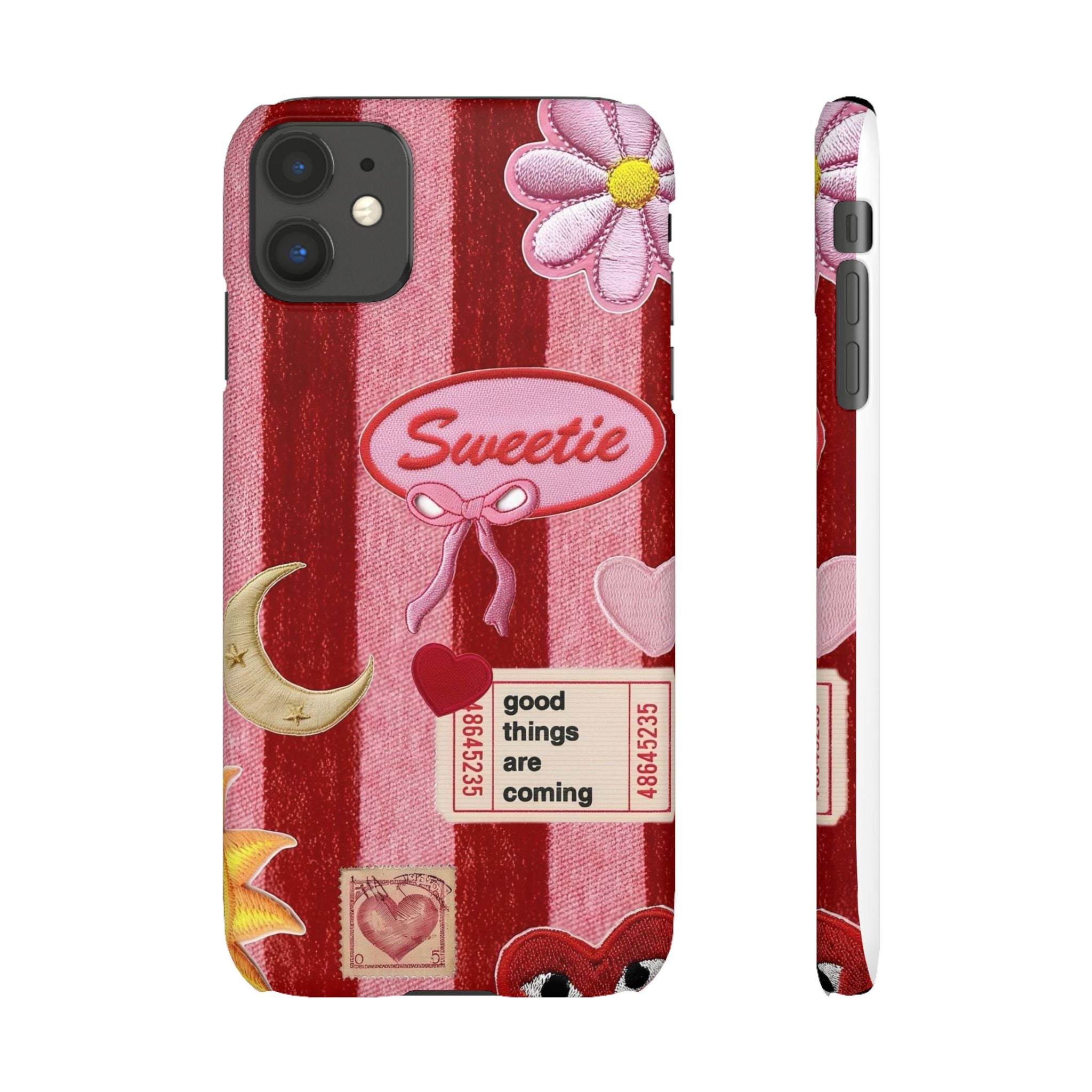 Coquette Patch Phone Case