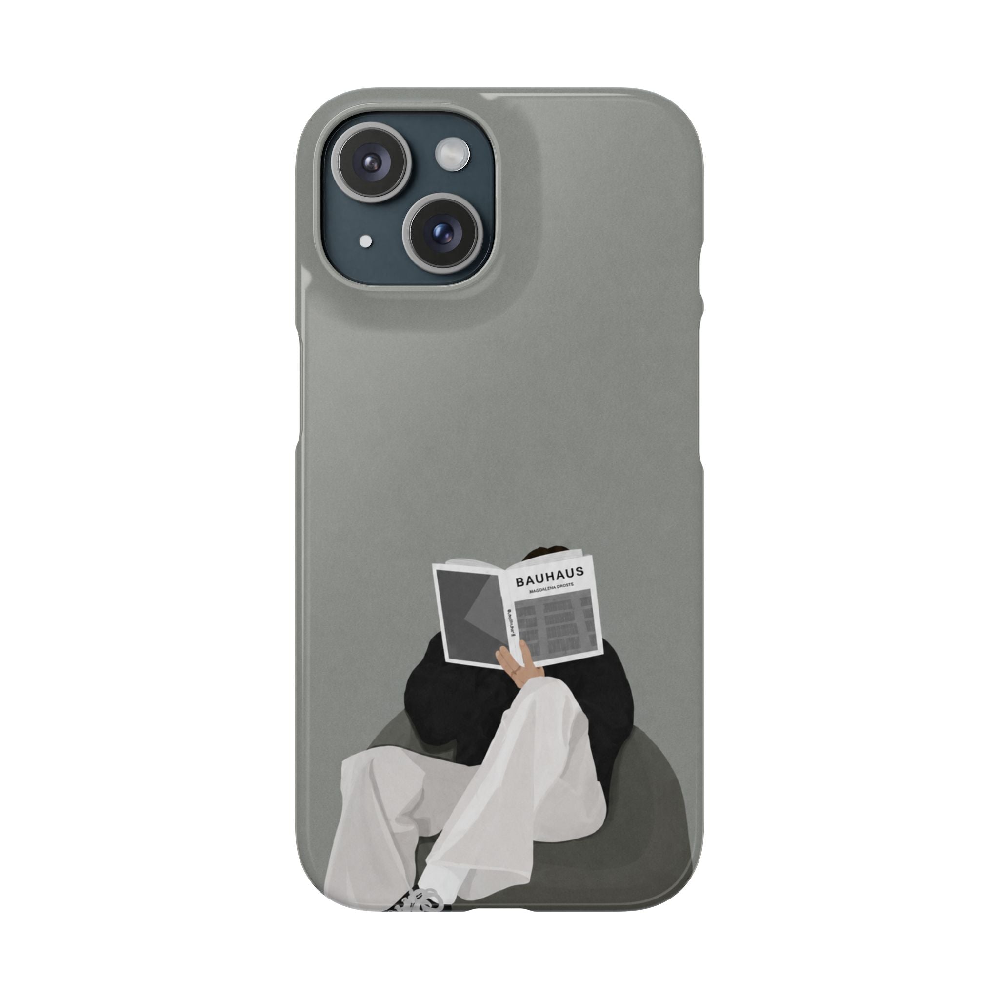 Quiet Pages – Minimalist Aesthetic Phone Case
