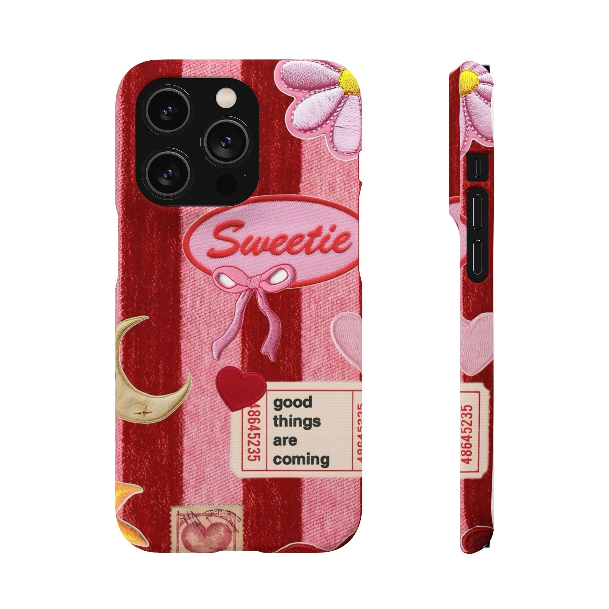 Coquette Patch Phone Case