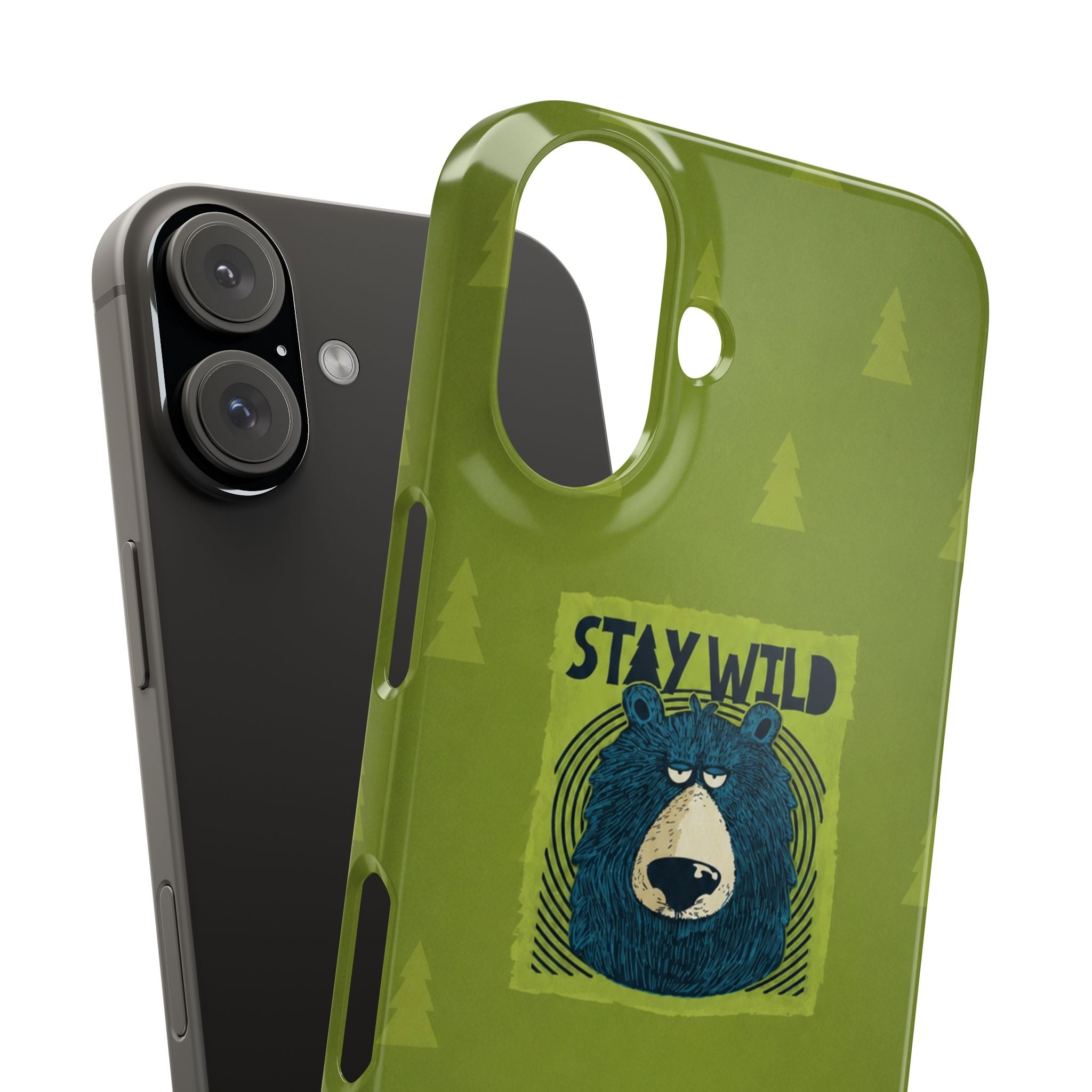 Stay Wild Bear Phone Case