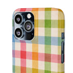 Pastel Plaid Phone Case
