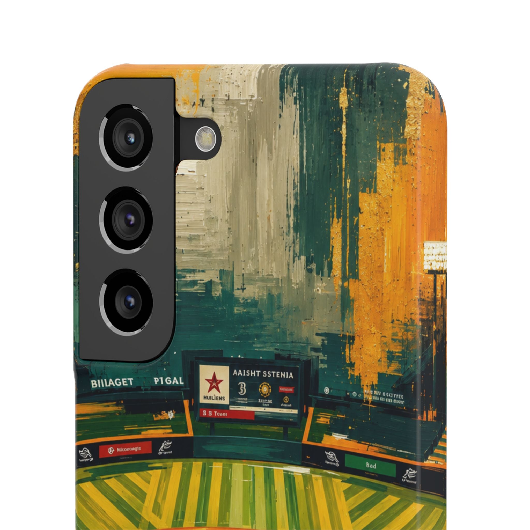 Abstract Baseball Stadium Phone Case