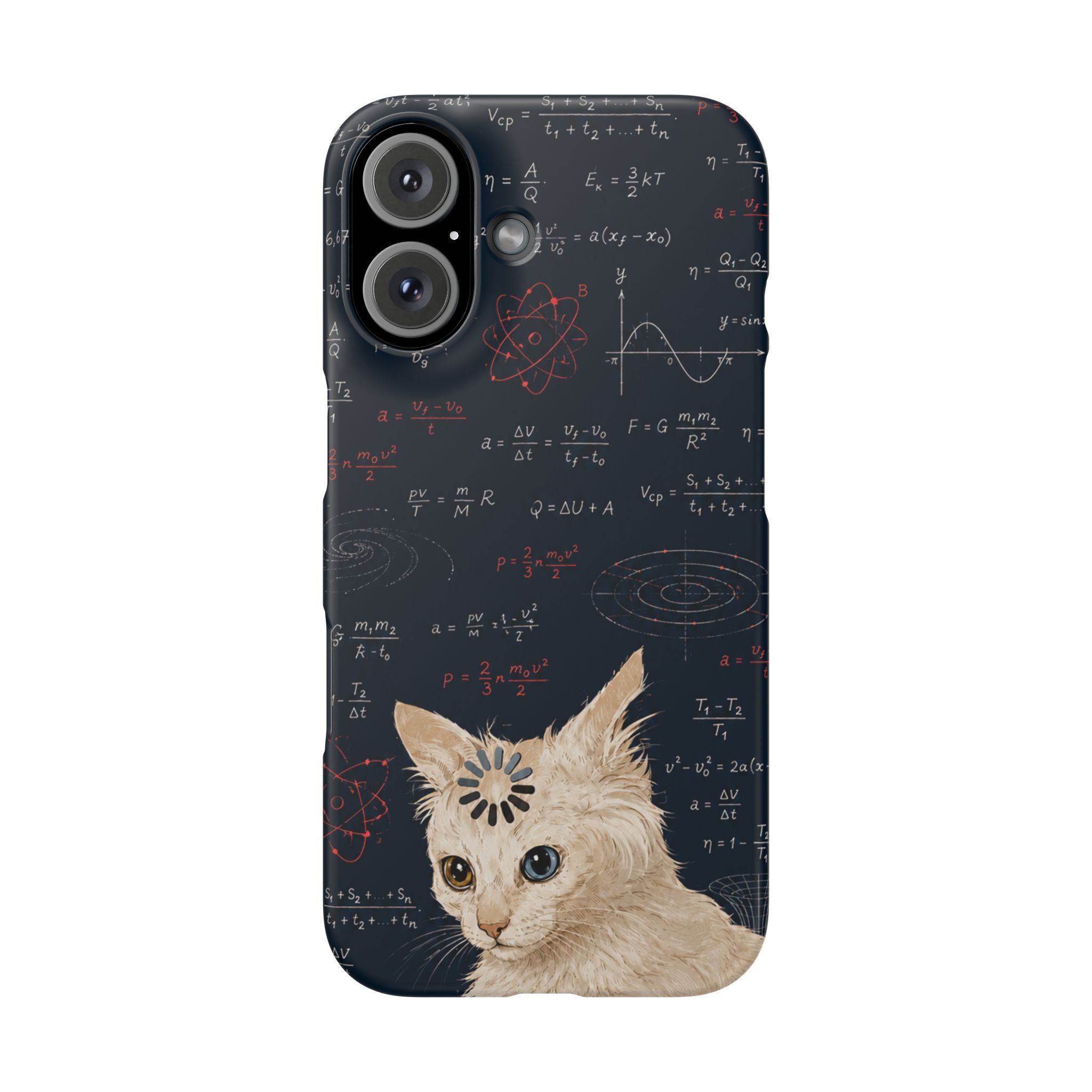 Quantum Kitty Physics Phone Case