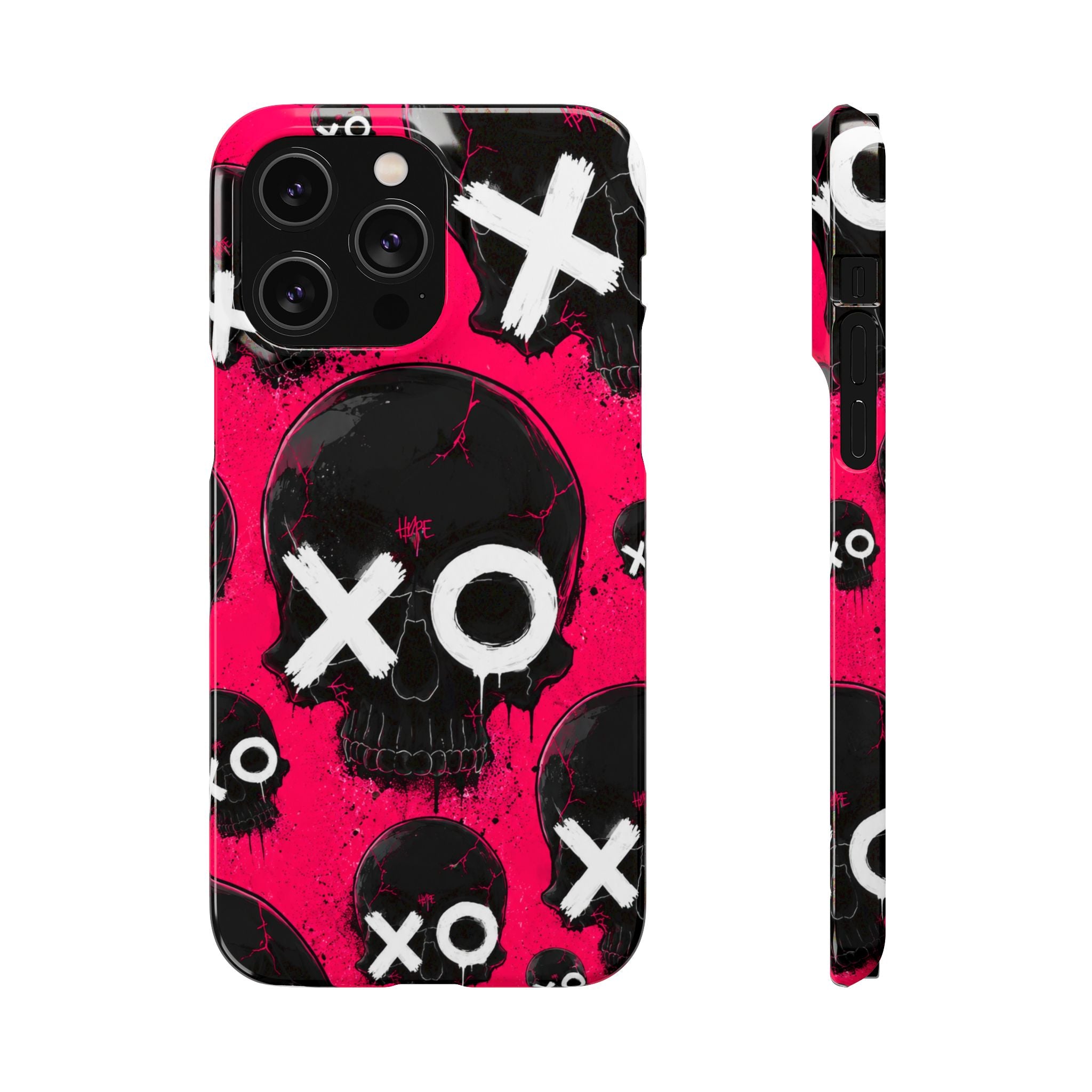XO Skull Punk Phone Case