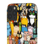 Cute Cat Pattern Phone Case