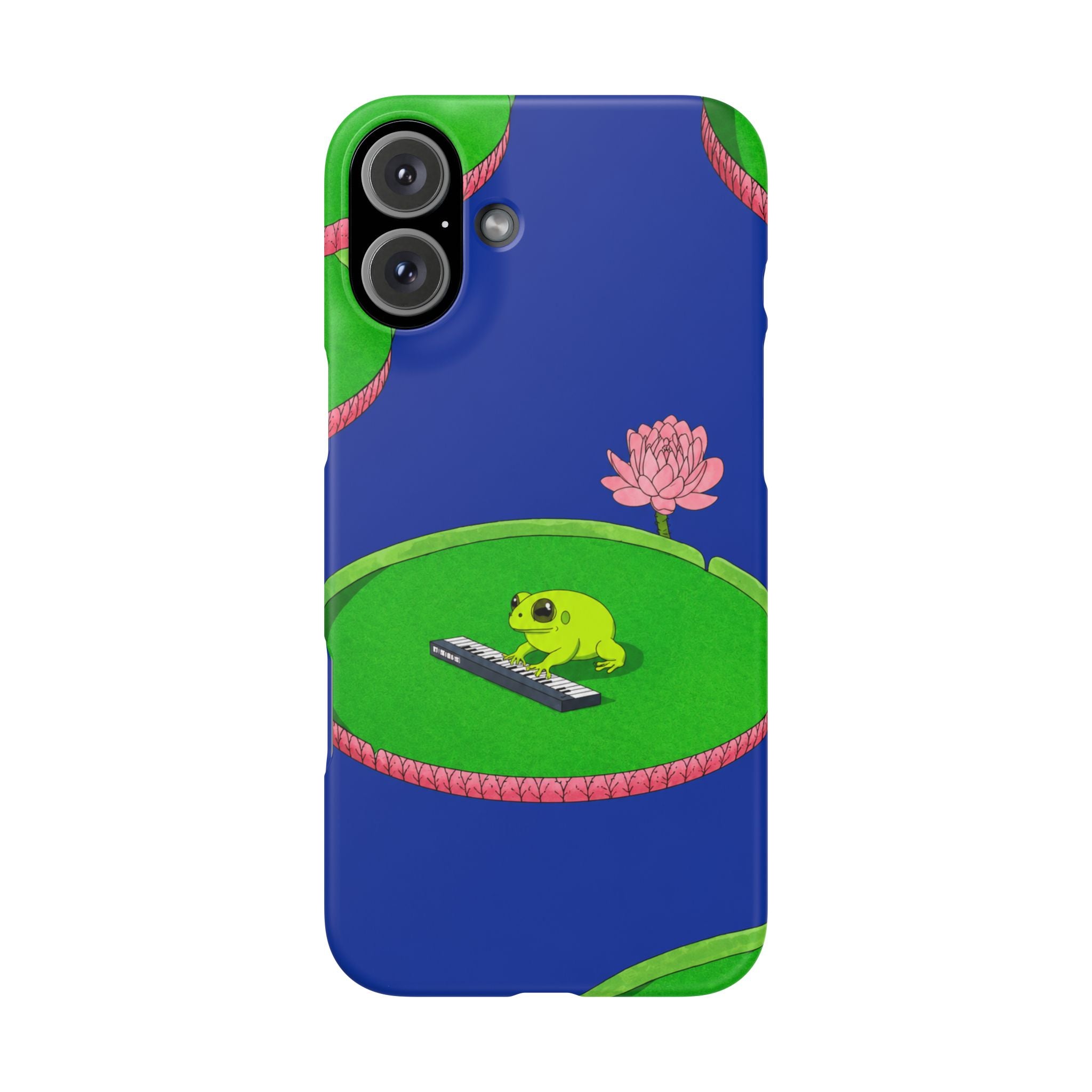 Frog Piano Phone Case