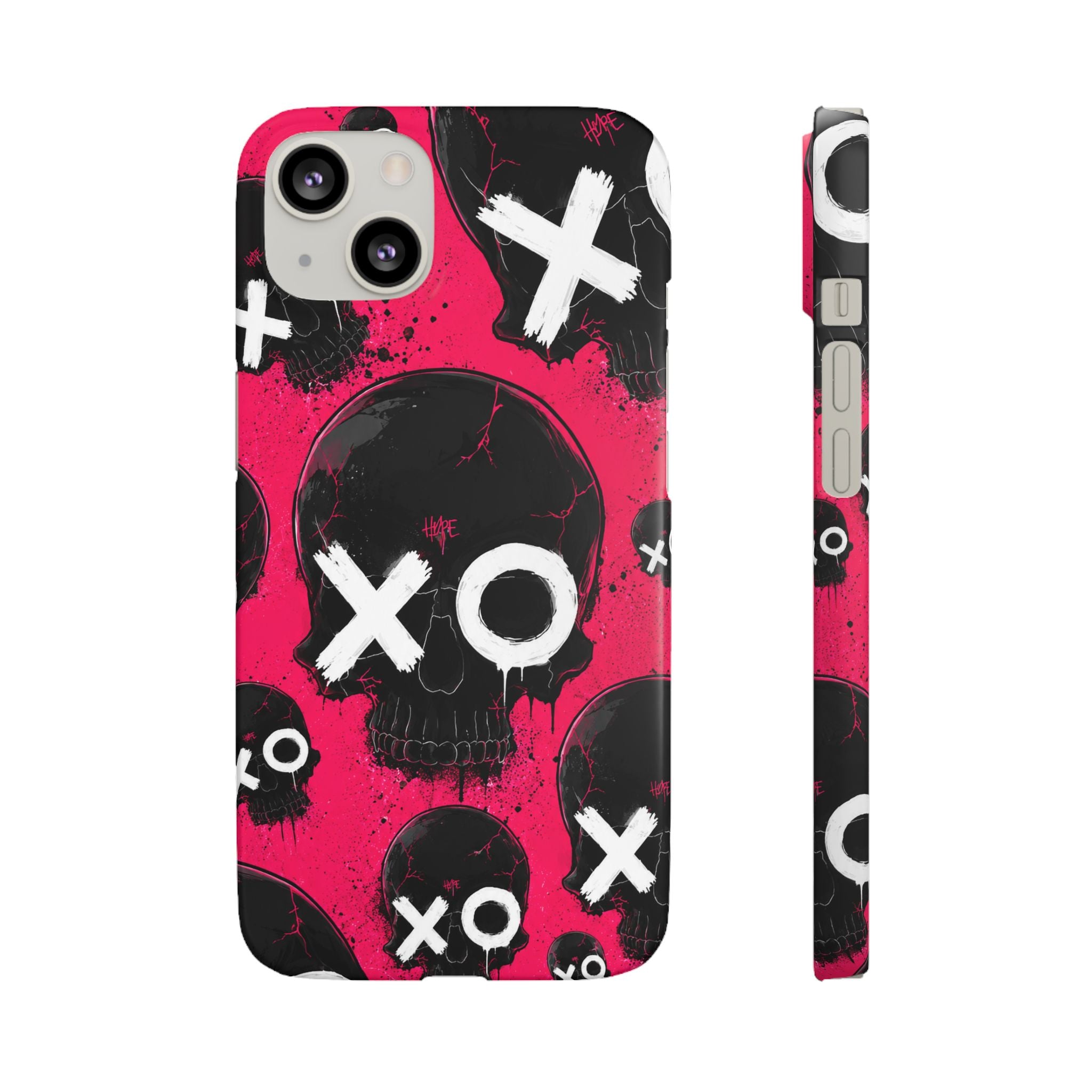 XO Skull Punk Phone Case