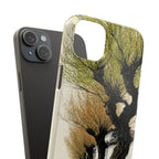 Serene Willow Landscape Phone Case
