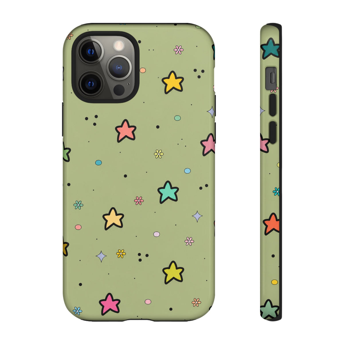 Cosmic Star Doodle Phone Case
